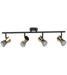 Spotlight ceiling lamps - Zuma Line Cento Ceiling Lamp TK220532-4BG matte black. - product 1