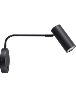 Zuma Line Tubo WL Kinkiet Czarny/Black 20034-BK-N