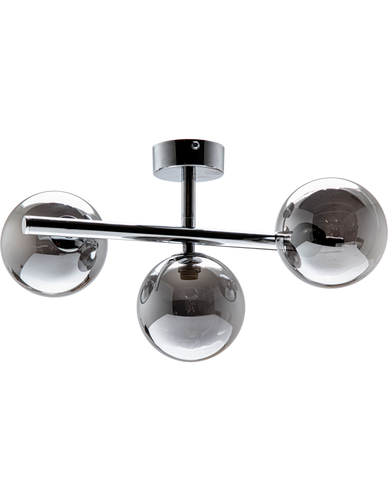 3-point ceiling lamps - Zuma Line Luna Ceiling Lamp 5663 chrome - product kolory-swiatla.pl 1