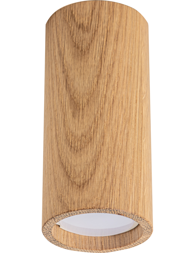 Round ceiling luminaires - Zuma Line Oak Spot Wooden 3100103 wood. - product kolory-swiatla.pl 1