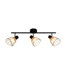 Spotlight ceiling lamps - Zuma Line Gent Ceiling Lamp P20084-3TU black. - product 1