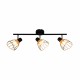 Zuma Line Gent Lampa Sufitowa P20084-3TU czarny