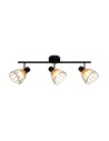 Zuma Line Gent Ceiling Lamp P20084-3TU black.