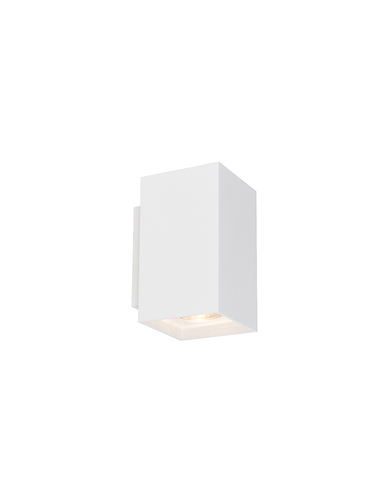 Square wall lamps - Zuma Line Sandy WL Square Wall lamp White/White 92697-N. - product kolory-swiatla.pl 1
