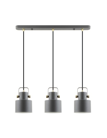 Zuma Line Draco Pendant Lamp A8062-3A matte black.