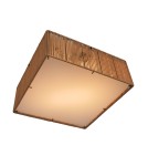 Boho ceiling lamps - Zuma Line Nomad Ceiling Lamp CL22009B-D40 white - product 1