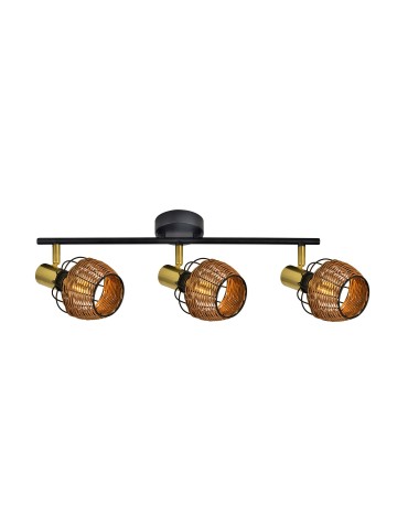 Zuma Line Copa Ceiling Lamp R5022003-3TU black.