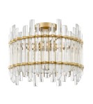Glamour ceiling lamps - Zuma Line Alexandria Ceiling Lamp C0556-06D-V7V7 gold. - product 1