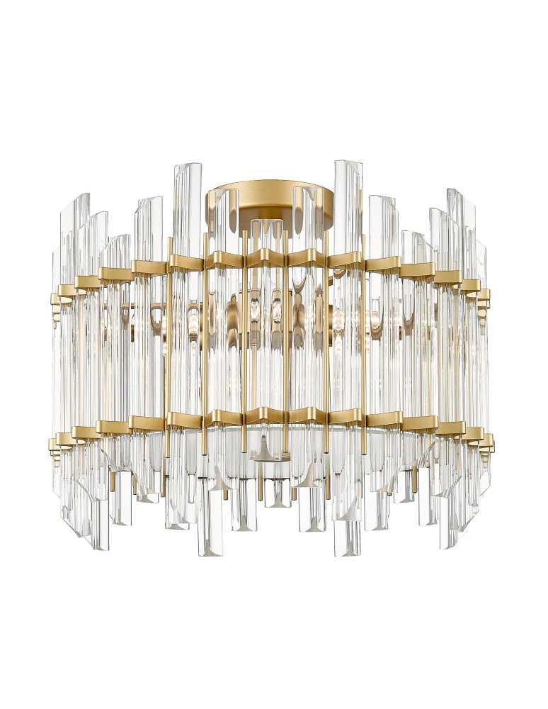 Glamour ceiling lamps - Zuma Line Alexandria Ceiling Lamp C0556-06D-V7V7 gold. - product kolory-swiatla.pl 1