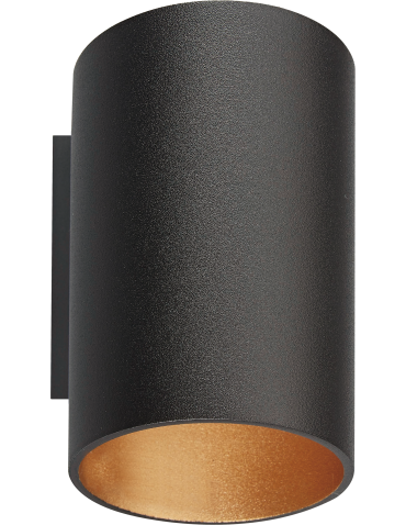 Zuma Line Slice WL Wall lamp Black-Gold/Black-Gold 50603-BK/GD-N