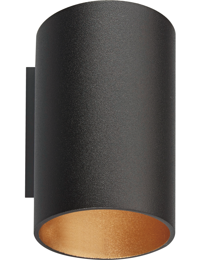 Tube wall lamps - Zuma Line Slice WL Wall lamp Black-Gold/Black-Gold 50603-BK/GD-N - product kolory-swiatla.pl 1