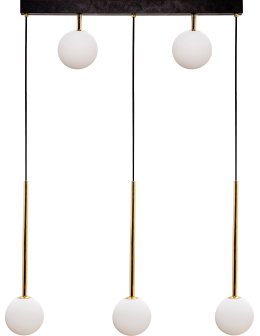 Zuma Line Ali Lampa Wisząca 5641 czarny