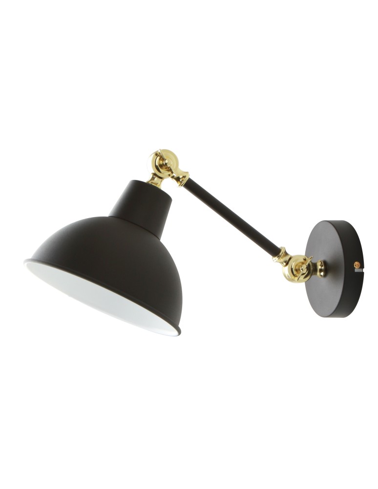 Cantilever wall lamps - Zuma Line Apus Wall lamp A6019 matte black - product kolory-swiatla.pl 1