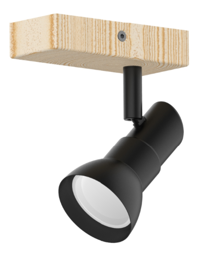 Adjustable wall lamps - Zuma Line Triest Wall lamp JP01A-SP01-BWD.344 matte black - product kolory-swiatla.pl 1