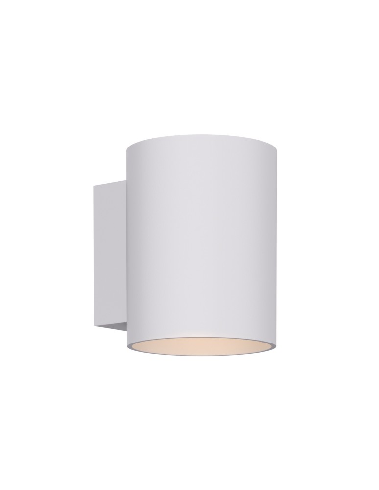 Tube wall lamps - Zuma Line Sola WL Round Wall lamp White/White 91060-N - product kolory-swiatla.pl 1