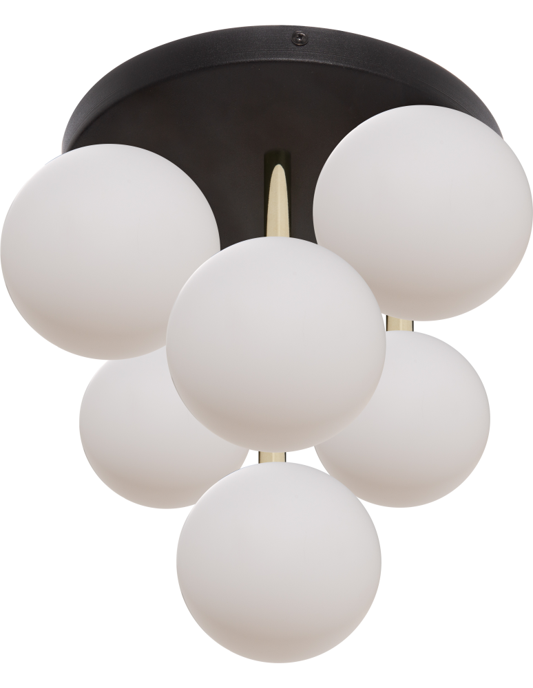 Ceiling lamps spheres - Zuma Line Ali Ceiling Lamp 5646 black - product kolory-swiatla.pl 1