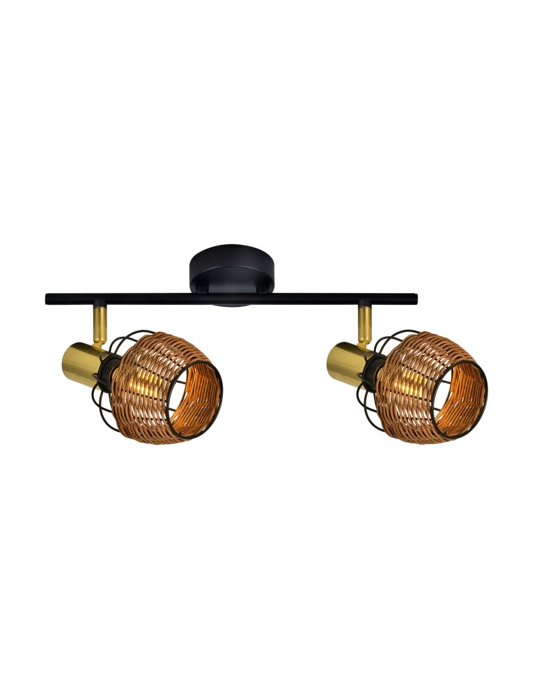 Spotlight ceiling lamps - Zuma Line Copa Ceiling Lamp R5022003-2TU black. - product kolory-swiatla.pl 1