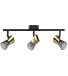Spotlight ceiling lamps - Zuma Line Cento Ceiling Lamp TK220532-3BG matte black. - product 1