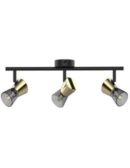 Zuma Line Cento Ceiling Lamp TK220532-3BG matte black.