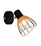 Adjustable wall lamps - Zuma Line Gent Wall lamp P20084-1R black - product 1