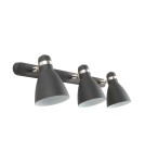 Triple wall lamps - Zuma Line Delta Wall lamp A6010-3A matte black - product 1