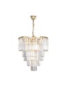 Zuma Line Amedeo Lampa Wisząca Złota 17106/6+3+1-GD+CL