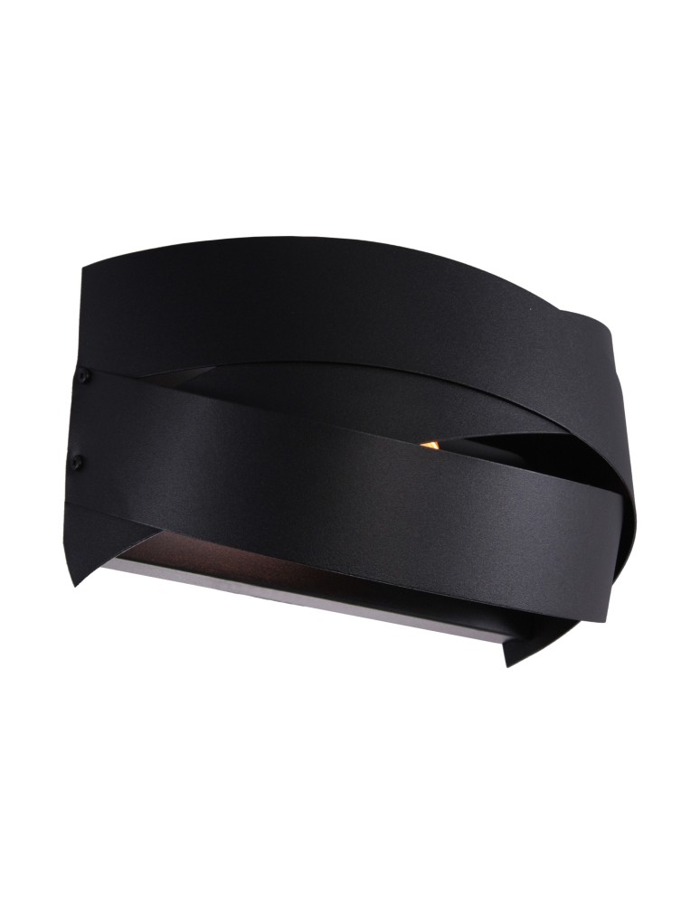 Black wall lamps - Zuma Line Wall lamp TORNADO black/black - product kolory-swiatla.pl 1