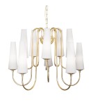 Gold chandeliers - Zuma Line MAGNUM 10 gold/gold pendant lamp - product 1