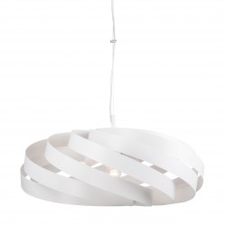 Zuma Line Lampa wisząca VENTO 60 cm biała/white