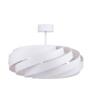 Modern ceiling lamps - Zuma Line VENTO 60 cm white/white ceiling lamp - product 1