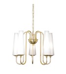 Gold chandeliers - Zuma Line MAGNUM 5 gold/gold pendant lamp - product 1
