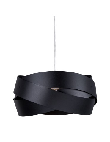 Zuma Line Lampa wisząca TORNADO 40 cm czarna/black 1114 - produkt 2