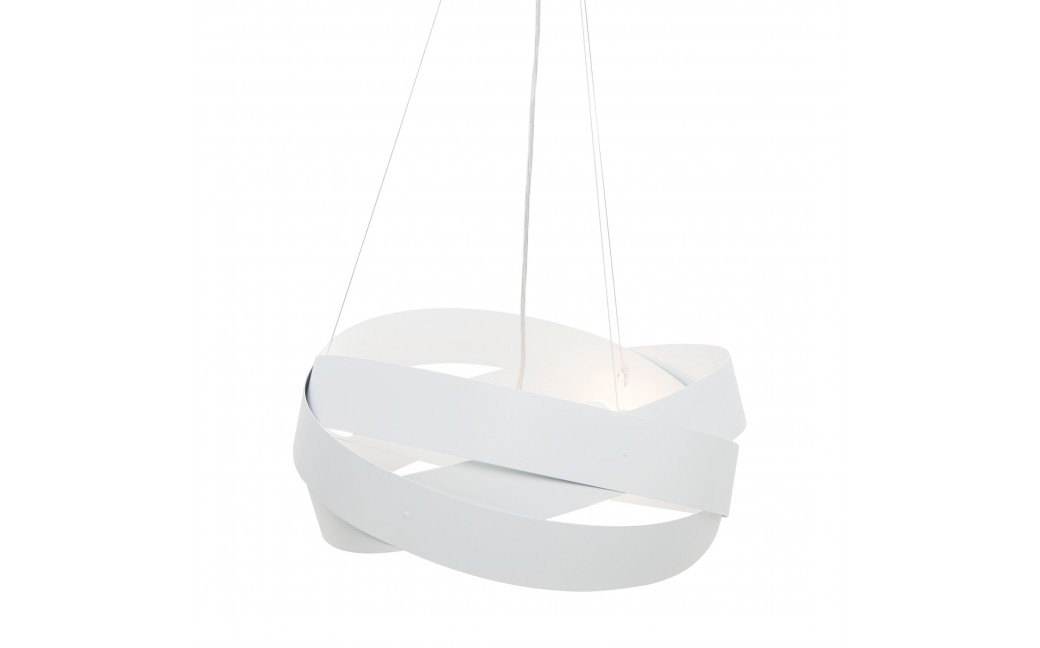 Zuma Line Lampa wisząca TORNADO 50 cm biała/white 1117