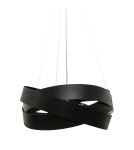 Black pendant lamps - Zuma Line TORNADO 50 cm black/black 1118 pendant lamp - product 2
