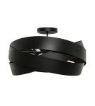 Black ceiling lamps - Zuma Line TORNADO 50 cm black/black ceiling lamp - product 1