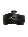 Zuma Line Lampa sufitowa TORNADO 50 cm czarna/black