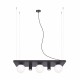 Zuma Line PLANT SHELF lampa wisząca czarna/black