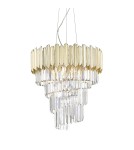Glamour pendant lamps - Zuma Line Gladius pendant lamp P0535-06C-F4J7 gold. - product 1