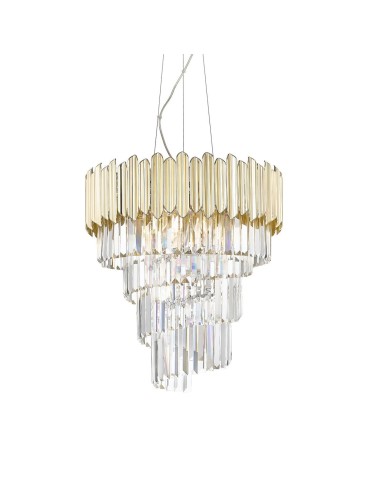 Zuma Line Gladius pendant lamp P0535-06C-F4J7 gold.
