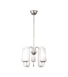 Chrome chandeliers - Zuma Line MAGNUM 5 chrome pendant lamp - product 2