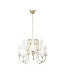 Gold chandeliers - Zuma Line MAGNUM 10 gold/gold pendant lamp - product 2