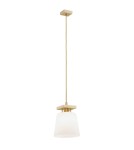Single pendant lamps - Argon ARDEN 1 fl. pendant lamp 1x15W (max) opal matt gold 8261 - product 1