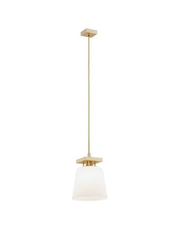 Argon ARDEN 1 fl. pendant lamp 1x15W (max) opal matt gold 8261