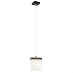 Argon CANOA lampa wisząca 1 pł. 1x15W (max) opal mat czarny 8276
