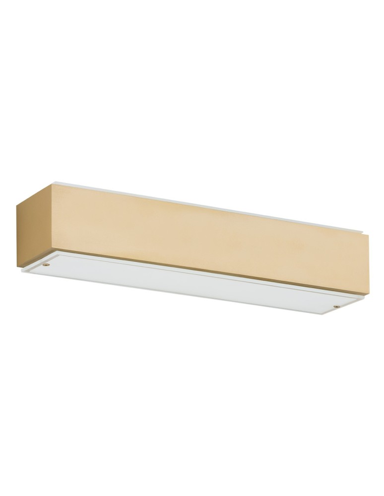 Gold wall lamps - Argon CARLSON wall lamp 1 pł. 1x15W (max) opal matt gold 8278 - product kolory-swiatla.pl 2