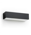 Modern wall lamps - Argon CARLSON wall lamp 2 fl. 2x15W (max) opal mat black 7182 - product 2