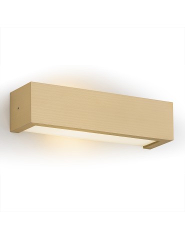Argon CASERTA wall lamp 1 pł., horizontal stripe 1x15W (max) opal matt gold 8250