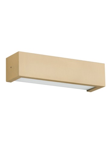 Argon CASERTA kinkiet 2 pł., prążek pionowy 2x15W (max) opal mat złoty 7169 - produkt 2