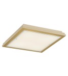 Gold plafonds - Argon CASERTA plafond 2 fl. 2x15W (max) opal matt gold 7146 - product 1