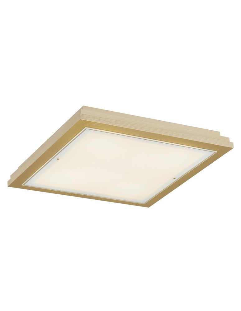 Gold plafonds - Argon CASERTA plafond 2 fl. 2x15W (max) opal matt gold 7146 - product kolory-swiatla.pl 1